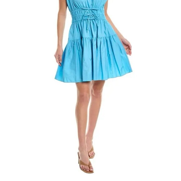 NWT Derek Lam 10 Crosby Tora Mini Dress. Sky Blue. Size 10. MSRP $425 SALE $81 - Picture 8 of 8